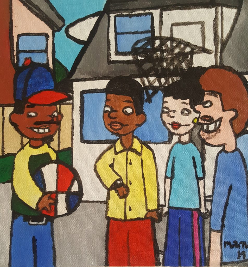 Basketball | 25.5cm x 25.5cm