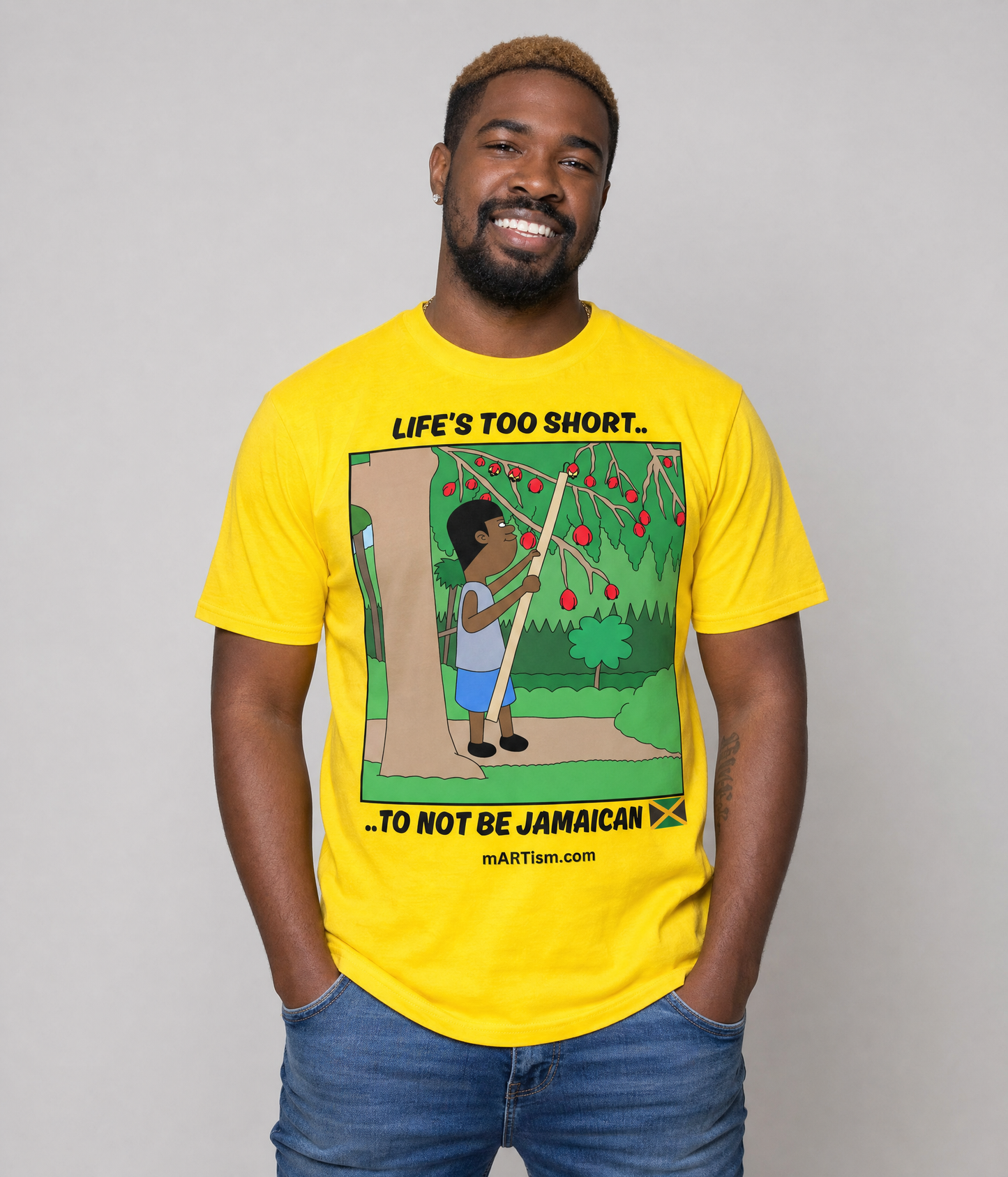 Life's Too Short To Not Be Jamaican T-Shirt