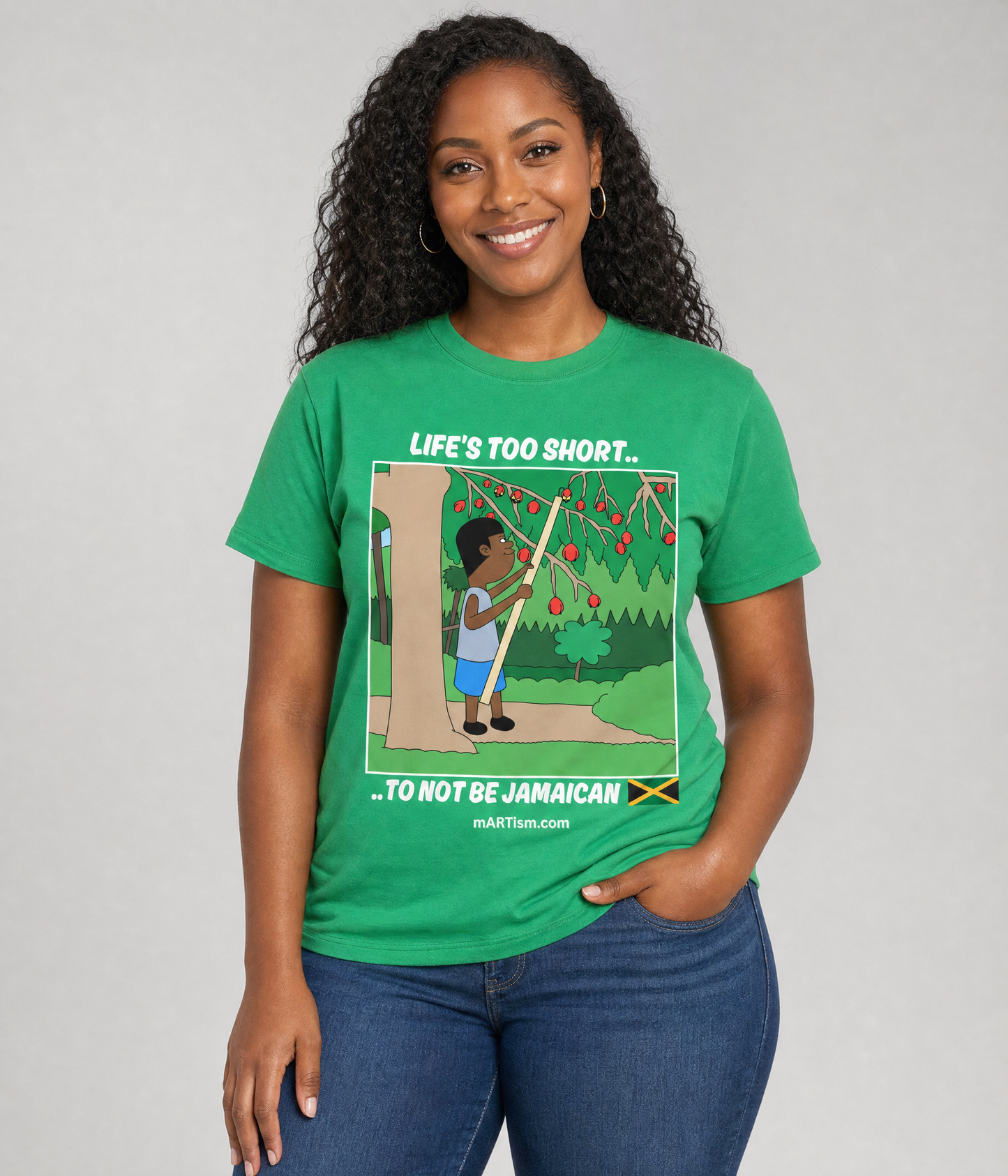Life's Too Short To Not Be Jamaican T-Shirt