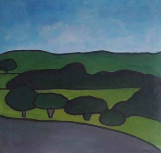 Trees 49cm x 49cm